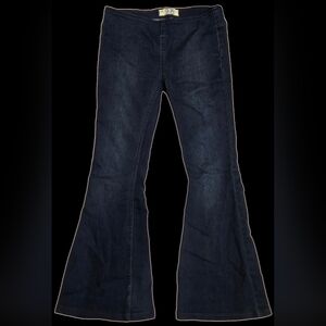 Size 26 Short Free People Dark Wash Flared Jeans